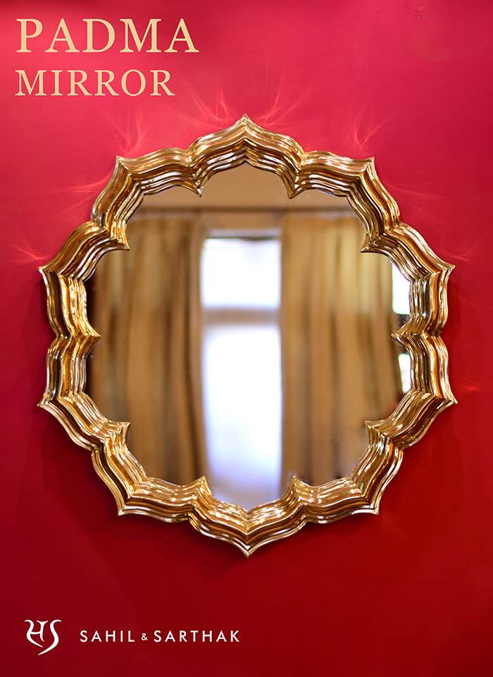 Padma Wall Mirror by Sahil & Sarthak